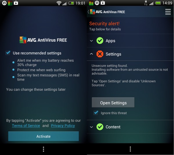 AVG AntiVirus Security Free