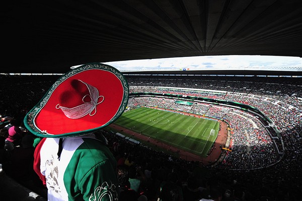 The Azteca Stadium Mexico City