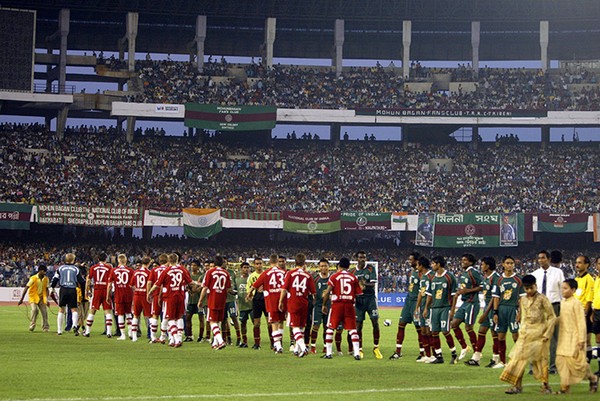 The Salt Lake Stadium aka Yuva Bharati Krirangan