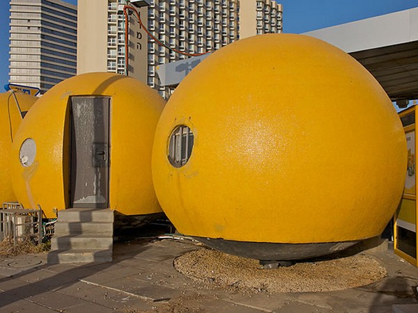 Orange OuthousesTel Aviv Israel