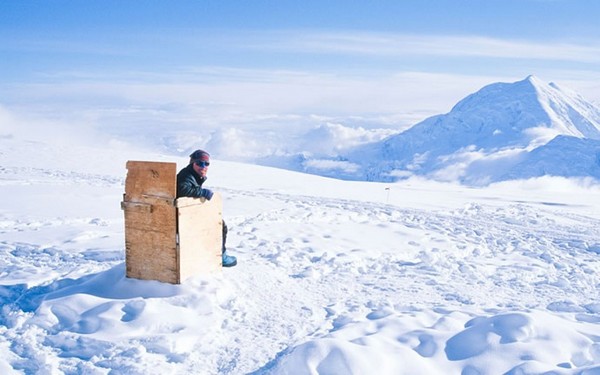 Toilet Mount McKinley Alaska